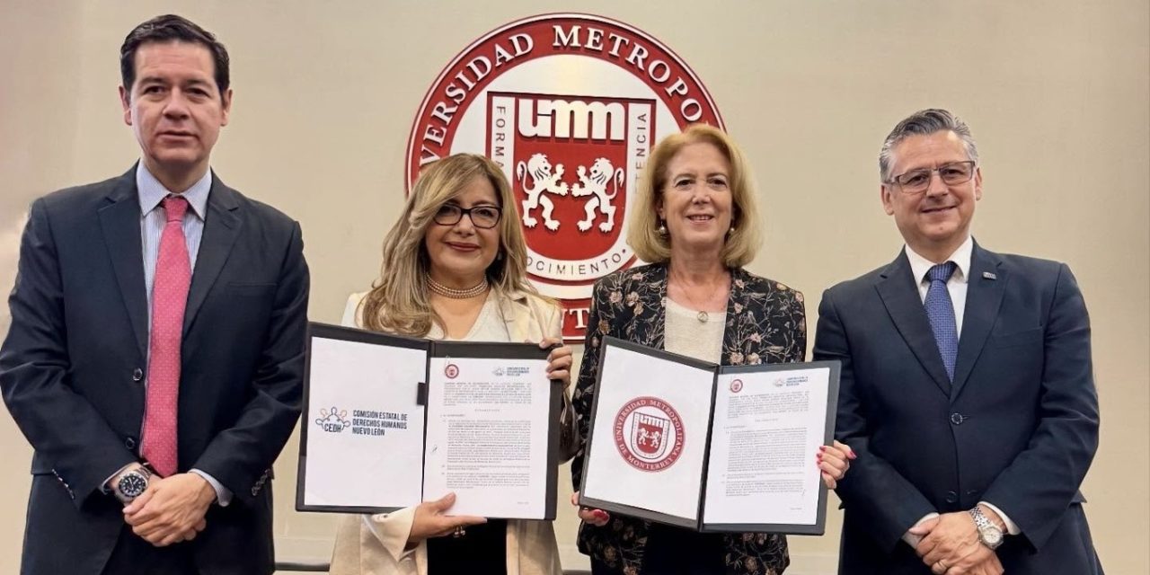 DRA. SUSANA MÉNDEZ CELEBRA CONVENIO DE DERECHOS HUMANOS CON LA UNIVERSIDAD METROPOLITANA DE MONTERREY