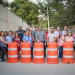 DAVID DE LA PEÑA ENTREGA OBRAS EN EL BARRIAL Y ARRANCA NUEVAS PAVIMENTACIONES EN SAN FRANCISCO