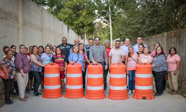 DAVID DE LA PEÑA ENTREGA OBRAS EN EL BARRIAL Y ARRANCA NUEVAS PAVIMENTACIONES EN SAN FRANCISCO