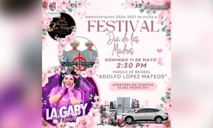GERARDO GUZMÁN INVITA A CELEBRAR A LO GRANDE EL DÍA DE LAS MADRES EN LINARES