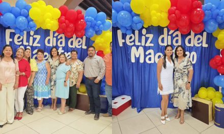 ADRIANA MARTÍNEZ CELEBRA EL DÍA DEL MAESTRO EN LAMPAZOS CON EMOTIVO HOMENAJE Y CONVIVENCIA
