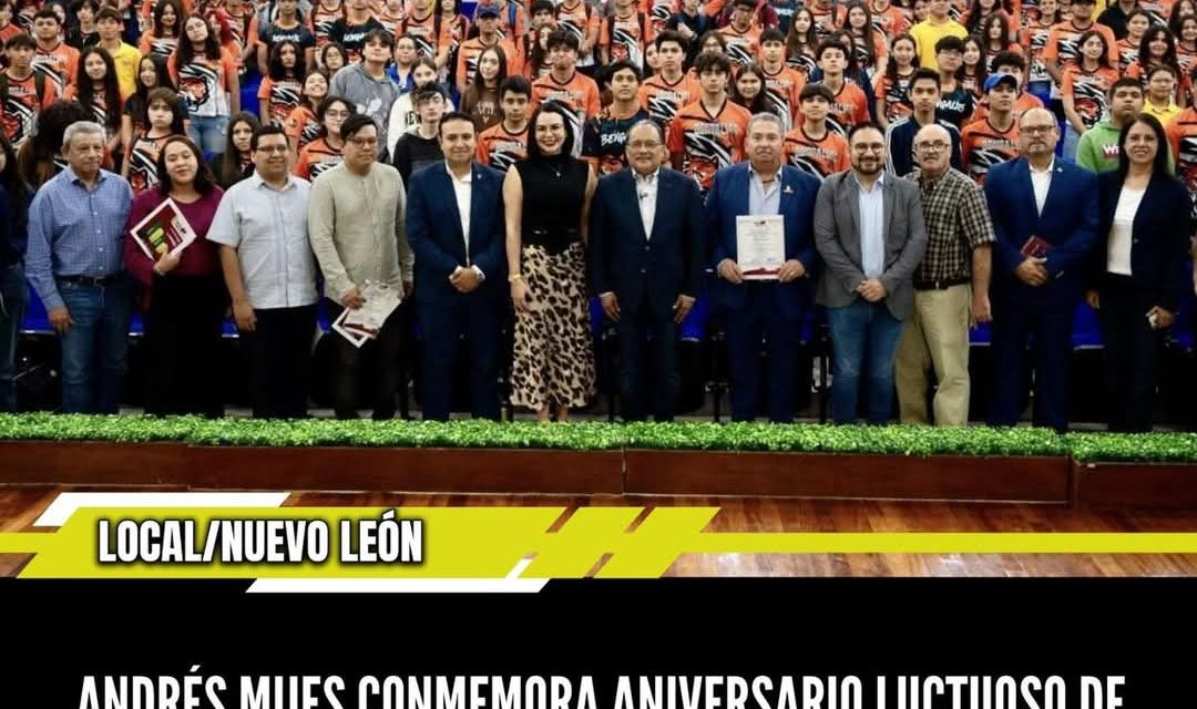 ANDRÉS MIJES CONMEMORA ANIVERSARIO LUCTUOSO DE MARIANO ESCOBEDO JUNTO A ESTUDIANTES DE LA UANL