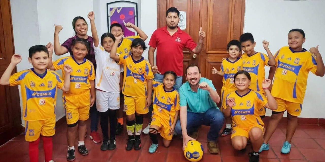 REYNALDO CANTÚ DESTACA TALENTO INFANTIL EN ABASOLO: “A CONQUISTAR LA CANCHA”