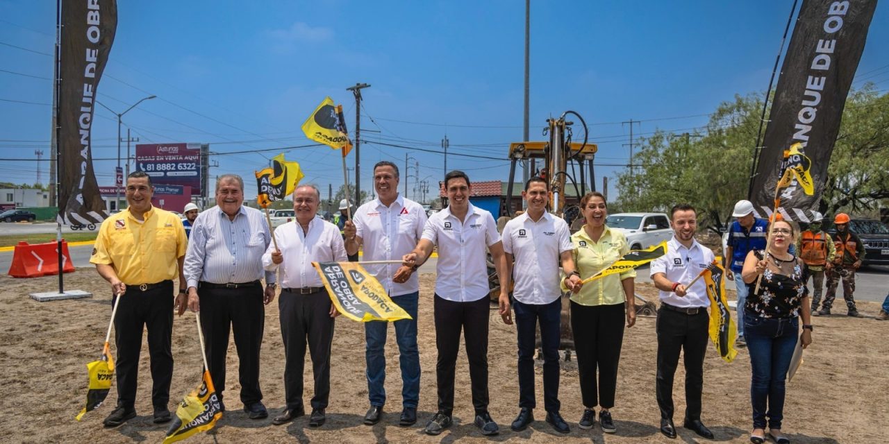 CÉSAR GARZA ARREDONDO DA BANDERAZO A TERCERA ETAPA DE MODERNIZACIÓN EN CARRETERA APODACA–JUÁREZ