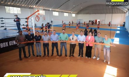 DAVID SÁNCHEZ IMPULSA EL DEPORTE CON LA REMODELACIÓN DE CANCHA MULTIFUNCIONAL