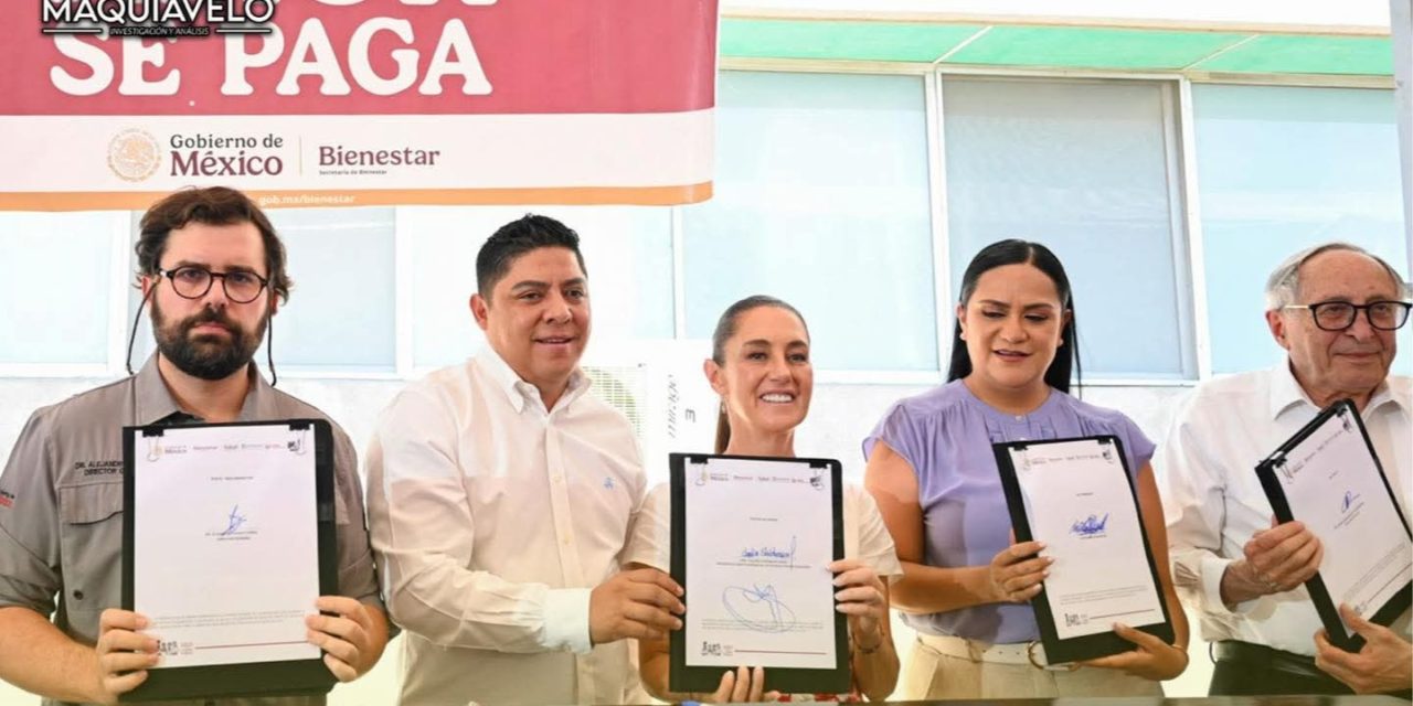CLAUDIA SHEINBAUM LANZA EN SAN LUIS POTOSÍ EL PROGRAMA DE SALUD PREVENTIVA MÁS AMBICIOSO DEL MUNDO