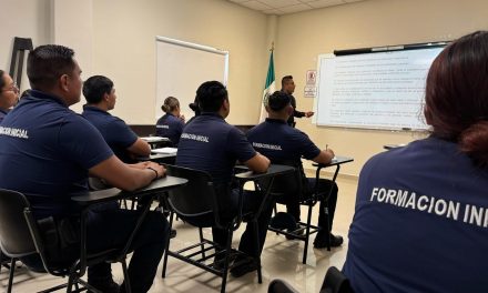 JESÚS NAVA RIVERA IMPULSA FORMACIÓN POLICIACA CON CAPACITACIÓN Y BUEN SUELDO