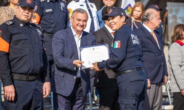 HÉCTOR GARCÍA DESTACA A LA POLICÍA DE GUADALUPE COMO LA MEJOR DE NUEVO LEÓN