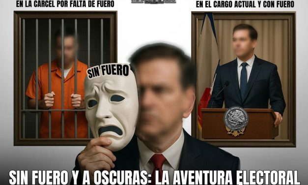SIN FUERO Y A OSCURAS: LA AVENTURA ELECTORAL QUE PUEDE TERMINAR EN PRISIÓN