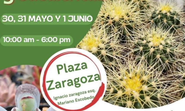 DAVID SÁNCHEZ ENCABEZA SEGUNDA EDICIÓN DE LA “EXPO CACTUS Y SUCULENTAS” EN GENERAL TERÁN
