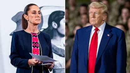 CLAUDIA SHEINBAUM Y DONALD TRUMP ACUERDAN BUSCAR NUEVAS ALTERNATIVAS COMERCIALES