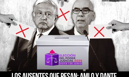 LOS AUSENTES QUE PESAN: AMLO Y DANTE, SOMBRAS LARGAS EN LA ELECCIÓN JUDICIAL