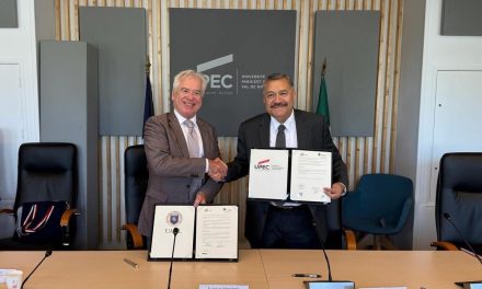 SANTOS GUZMÁN Y LA UANL FIRMAN CONVENIO CON LA UNIVERSIDAD UPEC DE FRANCIA