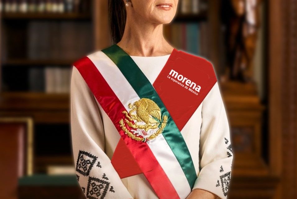 CLAUDIA SHEINBAUM CORROBORA QUE NO SÓLO PRESIDE EL PAÍS TAMBIÉN A MORENA LA JEFA MÁXIMA HABLA: CARTA DE PODER, LÍNEA Y LEALTAD