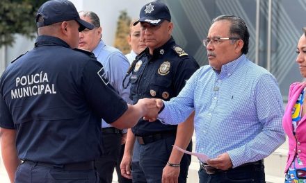 ANDRÉS MIJES RECONOCE A 82 ELEMENTOS EN EL “PREMIO AL MÉRITO POLICIAL” EN ESCOBEDO