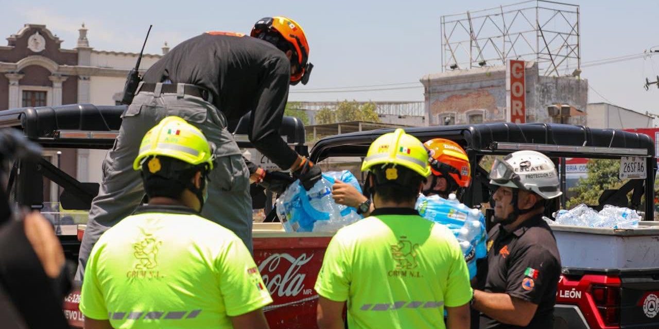 INICIÓ PROTECCIÓN CIVIL OPERATIVO POR ONDA DE CALOR EN NUEVO LEÓN