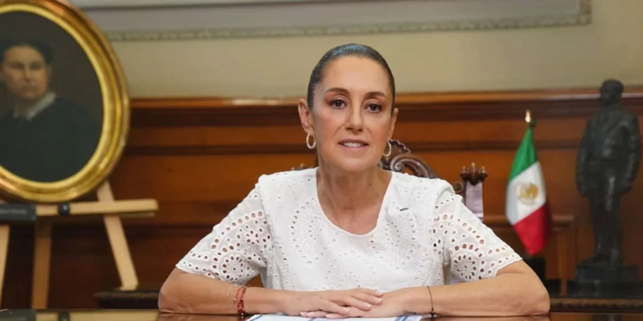 CLAUDIA SHEINBAUM LLAMA A VOTAR EN “ELECCIÓN HISTÓRICA” DEL PODER JUDICIAL