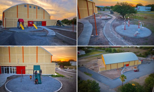 BALTAZAR MARTÍNEZ MONTEMAYOR DESTACA AVANCES EN POLIDEPORTIVO DE CERRALVO
