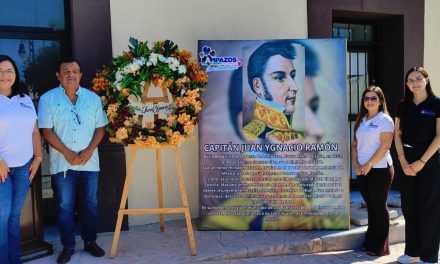 ADRIANA MARTÍNEZ RINDE HOMENAJE A “JUAN YGNACIO RAMÓN”, HÉROE DE LA INDEPENDENCIA