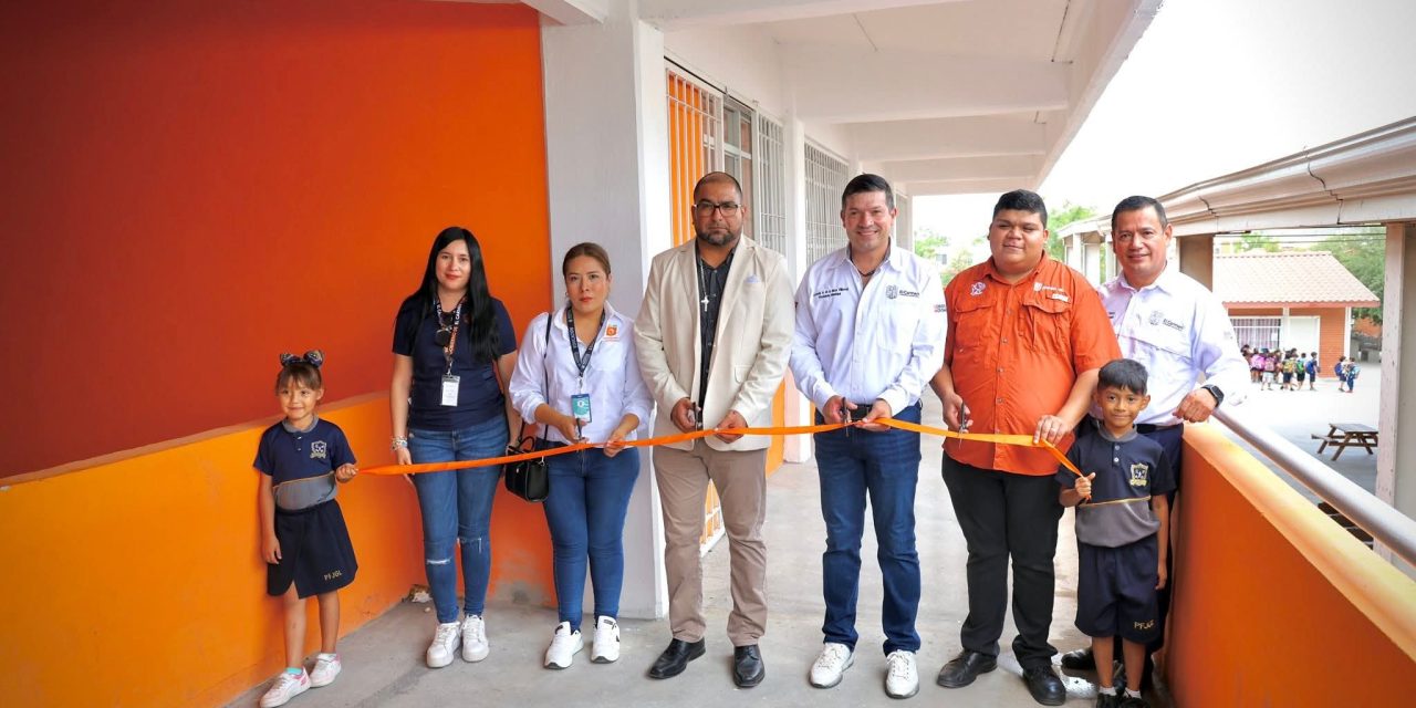 GERARDO DE LA MAZA ENTREGA NUEVAS AULAS PARA FORTALECER LA EDUCACIÓN INFANTIL