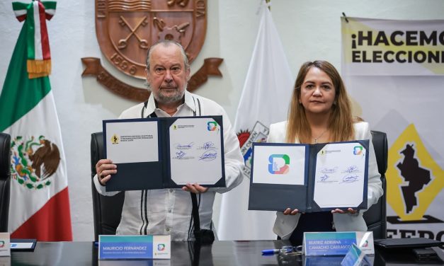 MAURICIO FERNÁNDEZ RESPALDA COMPROMISO CONTRA LA VIOLENCIA POLÍTICA DE GÉNERO