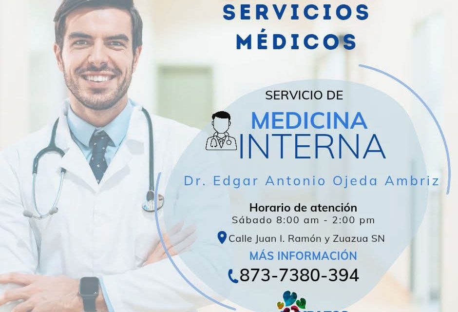 ADRIANA MARTÍNEZ ANUNCIA SERVICIO DE MEDICINA INTERNA EN LAMPAZOS