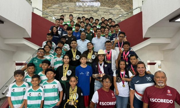 ANDRÉS MIJES FORTALECE LA INFRAESTRUCTURA DEPORTIVA EN ESCOBEDO