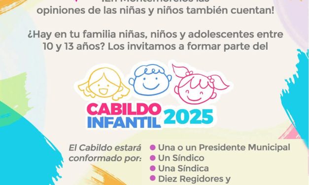 MIGUEL ÁNGEL SALAZAR IMPULSA EL “CABILDO INFANTIL 2025” EN MONTEMORELOS