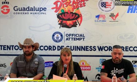 GUADALUPE APUESTA EN GRANDE: DISCADA RÉCORD, SARTÉN GIGANTE Y MILES DE TACOS