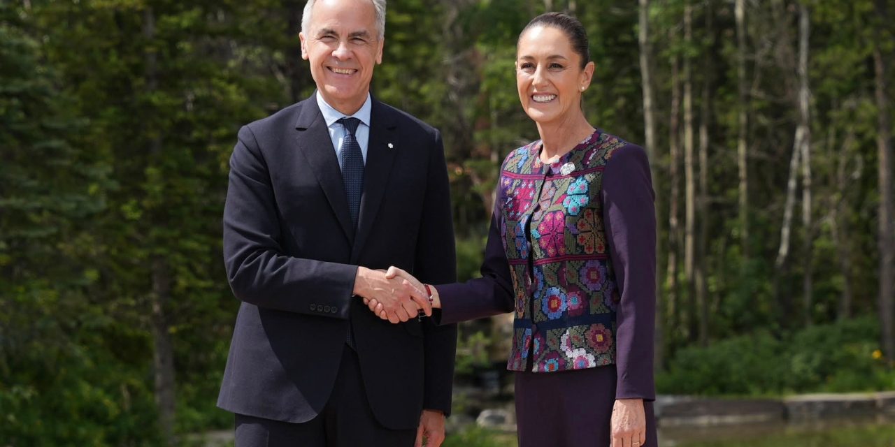 CLAUDIA SHEINBAUM DESTACA RELACIÓN ESTRATÉGICA CON CANADÁ EN EL MARCO DEL G7