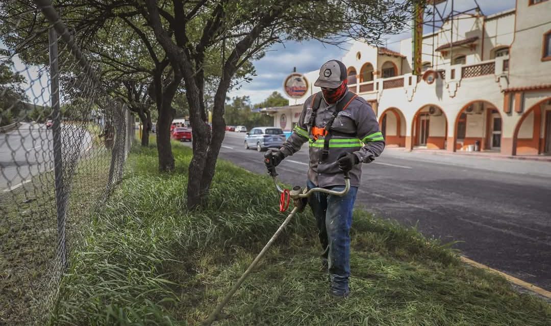 DAVID DE LA PEÑA MARROQUÍN “ESTAMOS TRABAJANDO” PARA MANTENER SANTIAGO LIMPIO Y SEGURO