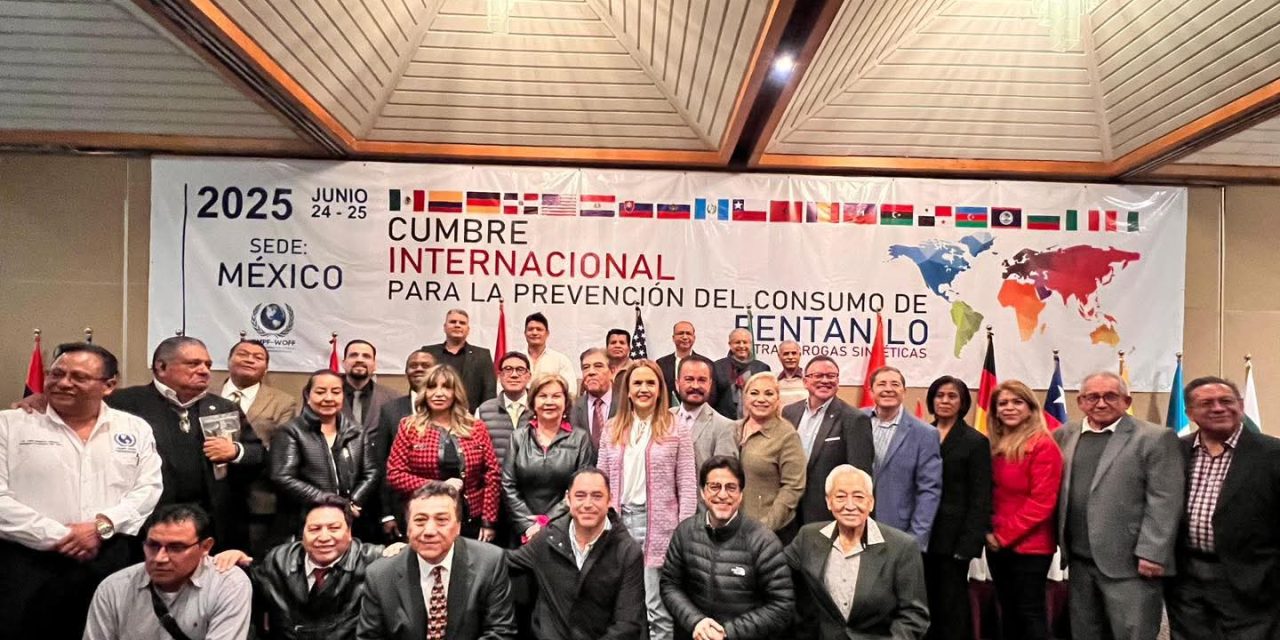 CLARA LUZ FLORES EN CUMBRE INTERNACIONAL DESTACA ESTRATEGIA NACIONAL CONTRA DROGAS SINTÉTICAS
