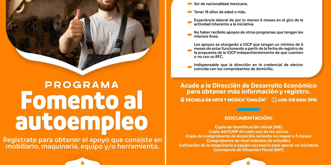 GENERAL TERÁN SE FORTALECE CON APOYOS AL AUTOEMPLEO DEL GOBIERNO DE NUEVO LEÓN