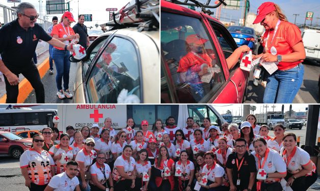 HÉCTOR GARCÍA GARCÍA REFUERZA APOYO A CRUZ ROJA EN GUADALUPE