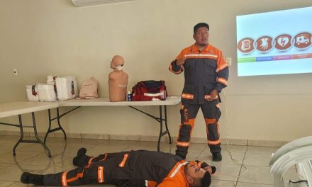 DAVID SÁNCHEZ IMPULSA CAPACITACIÓN EN PREVENCIÓN DE INCENDIOS Y PRIMEROS AUXILIOS EN GENERAL TERÁN