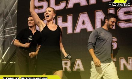 SCARLETT JOHANSSON ENTRE LA PRESENTACIÓN EN CDMX DE JURASSIC WORLD: REBIRTH