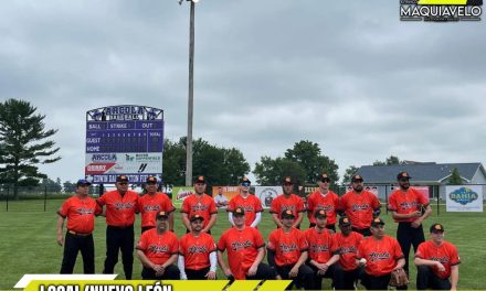 CARLOS RODRÍGUEZ “EL CUATE” ACOMPAÑA A EQUIPO DE BÉISBOL QUE REPRESENTA A CADEREYTA EN ILLINOIS