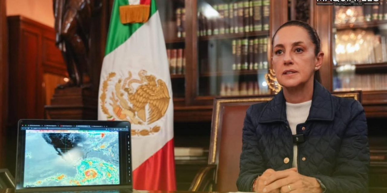 CLAUDIA SHEINBAUM ASEGURA QUE SÍ HAY PRESUPUESTO PARA ATENDER DESASTRES NATURALES