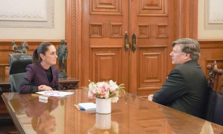 CLAUDIA SHEINBAUM Y CHRISTOPHER LANDAU SOSTIENEN REUNIÓN DIPLOMÁTICA PARA FORTALECER LA RELACIÓN MÉXICO–EE.UU.