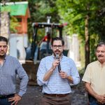 DAVID DE LA PEÑA MARROQUÍN ENTREGA Y ARRANCA NUEVAS OBRAS DE PAVIMENTACIÓN EN SANTIAGO