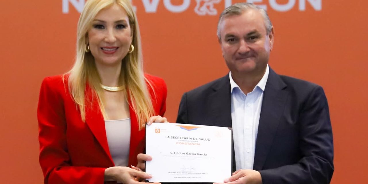 HÉCTOR GARCÍA ES NOMBRADO POR ALMA ROSA MARROQUÍN PARA ENCABEZAR LA RED ESTATAL DE MUNICIPIOS POR LA SALUD