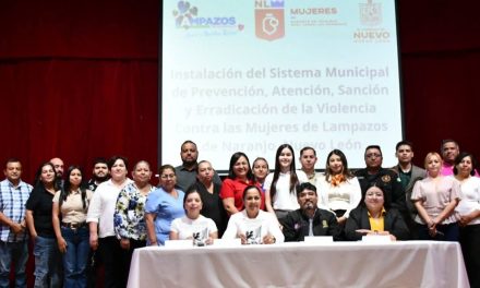 ADRIANA MARTÍNEZ INSTALA MESA PARA ERRADICAR LA VIOLENCIA CONTRA LAS MUJERES EN LAMPAZOS