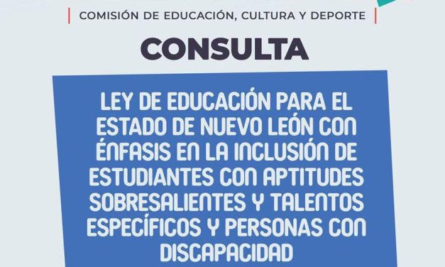 AILE TAMEZ PROMUEVE NUEVA LEY PARA EDUCACIÓN INCLUSIVA EN NL