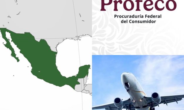 PROFECO RECUERDA DERECHOS AL VIAJAR EN AVIÓN ANTE RETRASOS O CANCELACIONES
