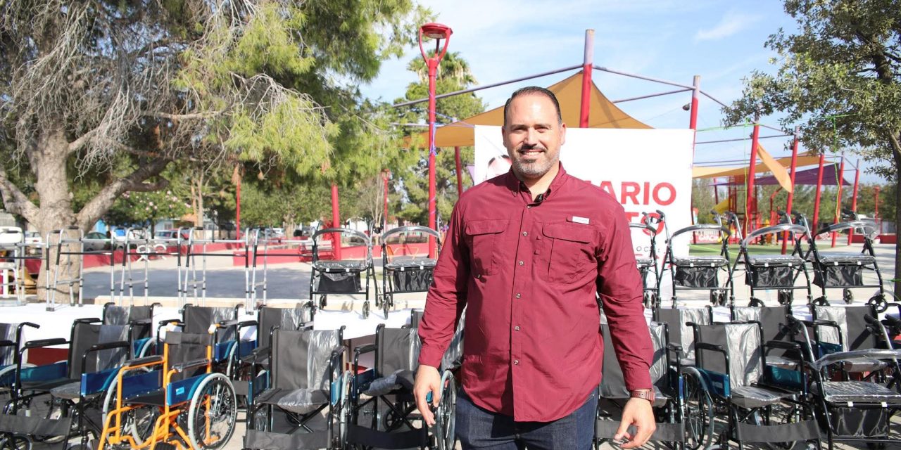 MARIO SOTO REALIZA JORNADA DE APOYOS EN GARCÍA
