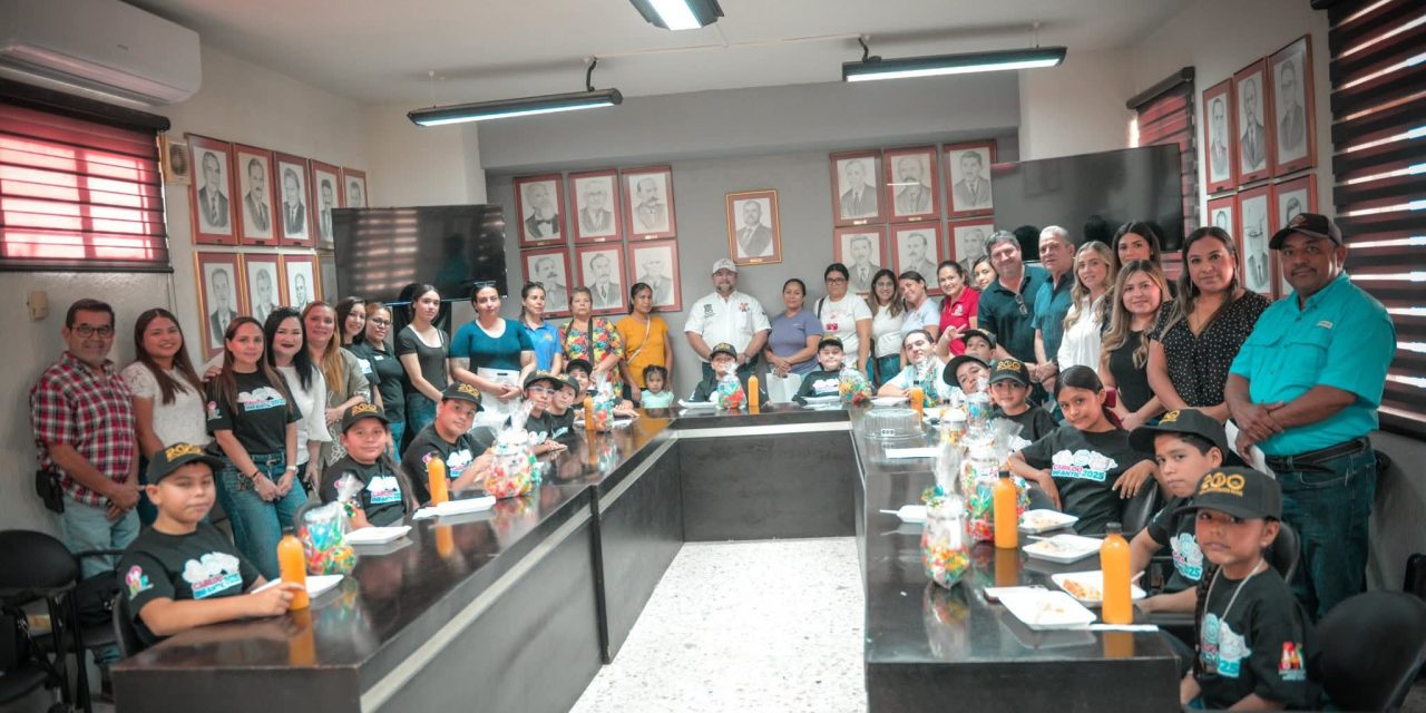 MIGUEL ÁNGEL SALAZAR ESCUCHA Y RESPALDA VOCES INFANTILES EN MONTEMORELOS