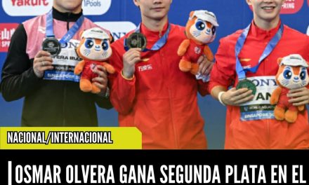 OSMAR OLVERA GANA SEGUNDA PLATA EN EL MUNDIAL DE SINGAPUR 2025