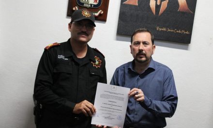 REYNALDO CANTÚ NOMBRA A MANUEL RODRÍGUEZ TITULAR DE SEGURIDAD PÚBLICA EN ABASOLO