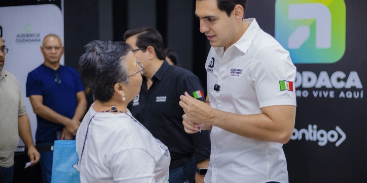 CÉSAR GARZA PROMUEVE DIÁLOGO DIRECTO EN APODACA CON AUDIENCIAS CIUDADANAS