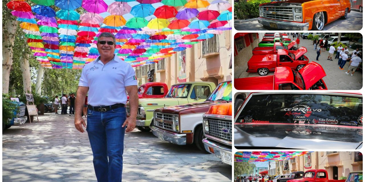 BALTAZAR MARTÍNEZ MONTEMAYOR IMPULSA EL TURISMO CON EL “CAR SHOW CERRALVO 2025”